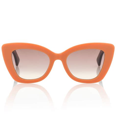 fendi orange eyes|Fendi optical eyewear.